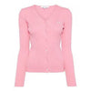 MAISON KITSUNE Baby-Fox-Patch-Pfeifenstrickjacke 156801678 [P]
