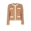 Tory Burch Chunky Wool Trim Cardigan Kendra 156799044 [P]