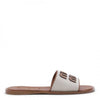 Miu Miu Canvas and Leather Slide 156799891 [P]