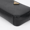 PRADA Mini Saffiano schwarze Lederketten-Tasche 160357664 [P]