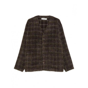 Our Legacy Cardigan Dorf Check Hairy Wool M4256CD 162108950 [P]