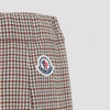 Moncler Micro Checked Midi Wool Skirt 162109507 [P]