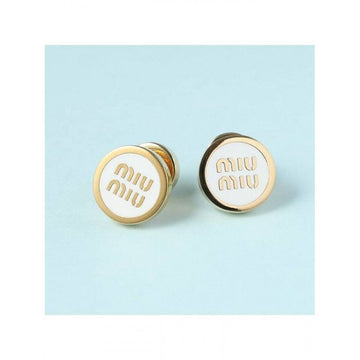 Miu Miu Enamel Metal Earrings 162109647 [P]