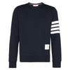 THOM BROWNE 25FW ダイヤゴナル アームバンド クラシック スウェットシャツ ネイビー MJT021H 00535 461 144940353 [P]