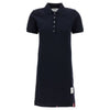 THOM BROWNE 26 クラシック ピケ ストライプ ポロ ドレス 156570587 [P]