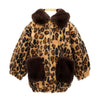 Mini Rodini Leopard Faux Fur Jacket 2511010113 146829829 [P]