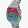 Casio Digital Square Vintage Retro Gradient Unisex Metal Watch A168WERB-2ADF 145430408 [P]
