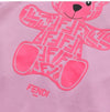 Fendi Teddy Bear Logo Hooded Dress 144701320 [P]