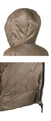 MAXMARA ダリアフードパディングジャケット(ブラウン) 2529486104600 142961444 [P]