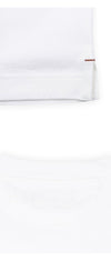 LORO PIANA Basic Baumwoll T-Shirt für Herren (Weiß) FAM8924 1005 154423218 [P]