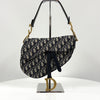 DIOR Oblique Jacquard Saddle Bag Blau 162145544 [P]