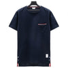 THOM BROWNE メンズ ストライプ ポケット 半袖 Tシャツ 28482507 [P]