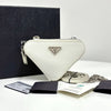 PRADA Saffiano Triangle Mini Chain Crossbody Bag (1NR015) 162158863 [P]