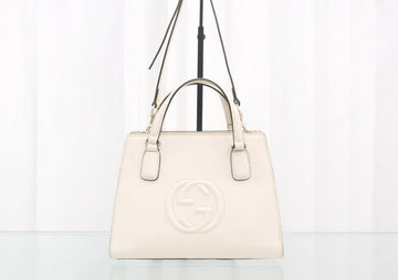 GUCCI ソーホー スモール トップハンドル トート ショルダーバッグ 607722 162160645 [P]