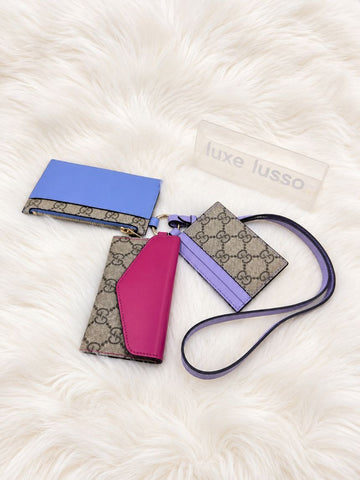 Gucci Multifunctional Lanyard Multicolor Card Case 847353 162160923 [P]