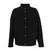 MAXMARA Schwarze Wolljacke mit hohem Kragen 162161271 [P]