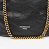 BALENCIAGA Kleine Crush Schwarze Tote Tasche 160327604 [P]