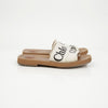 CHLOE Woody Slipper Slide Weiß 161824603 [P]
