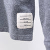 Thom Browne Cotton Knit Shirt Jacket Grey 162184303 [P]