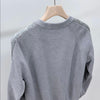 Dior Oblique Insert Knit Sweater Gray 162195571 [P]