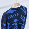 Berluti Cashmere 1895 Motif Knit Navy 162196152 [P]
