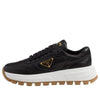 Prada 26 Triangle Logo Leather Sneakers 156101598 [P]