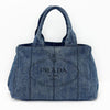 PRADA Denim Navy Kanapa Canvas Tote Bag 4VPRB29660 119263522 [P]
