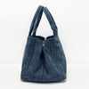 PRADA Denim Navy Kanapa Canvas Tote Bag 4VPRB29660 119263522 [P]