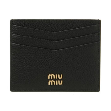 MIU MIU レザー カード ホルダー 162250941 [P]