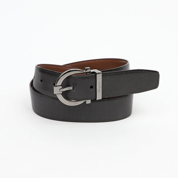 SALVATORE FERRAGAMO リバーシブル ガンチーニ ベルト 161839899 [P]