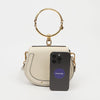 CHLOE ナイル スモール ホワイト トート ショルダーバッグ 162030691 [P]