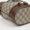 GUCCI オフィディア GG ミニ バケットバッグ ブラウン 161887663 [P]