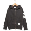 Thom Browne Classic Loopback 4-Bar Full Zip Hoodie 136058732 [P]