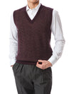 LARDINI 配色パターン ニット ベスト/IMLGSM60 700BE 124511248 [P]