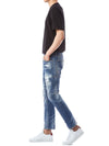 DSQUARED2 Slim Biker Jeans mit Distressed Details_79LA0022 150689903 [P]
