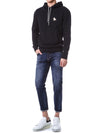 MAISON KITSUNE Hoodie mit Stickpatch und Fox-Motiv / IU00355KM0001 105623935 [P]