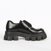 PRADA ロゴ モノリス ブラシド レースアップ ローファー 162301852 [P]