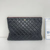 CHANEL キャビア クラッチ ラージ 01899 162306752 [P]