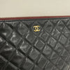CHANEL キャビア クラッチ ラージ 01899 162306752 [P]