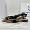 DIOR クリスチャン ジャ Slingback 162308198 [P]