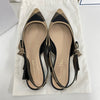 DIOR クリスチャン ジャ Slingback 162308198 [P]