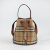 BURBERRY ミニ チェック ドローストリング バケットバッグ 8109794 145742745 [P]