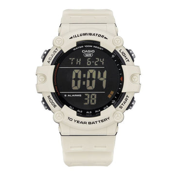 CASIO デジタルスポーツ男性用ウレタン時計 157634670 [P]