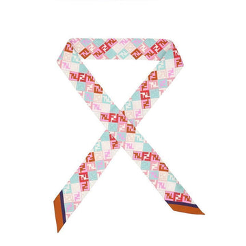 Fendi Optical Wrap Skinny Silk Scarf 158182554 [P]