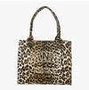 Ganni Leopard Print Easy Large Shopper Tote Bag 151765591 [P]