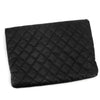 CHANEL クラシックキャビアコスメティックフラップクラッチ 162328454 [P]