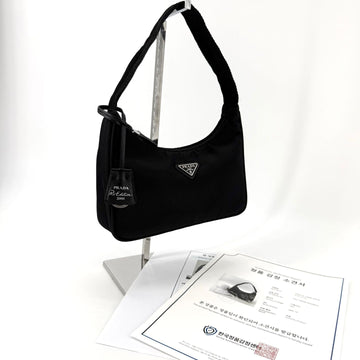 PRADA テスート ホーボーバッグ ブラック 1NE515 162329041 [P]