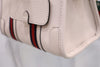 GUCCI バウレトミニトップハンドルホワイトトートショルダーバッグ715771 162329153 [P]