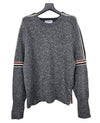 Thom Browne Arm Band Intarsia Tweed Knit 162329349 [P]