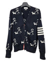 THOM BROWNE ヘクターVネックカーディガン 162331862 [P]